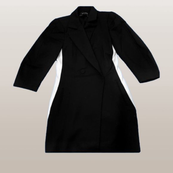 Zara Blazer Dress with Stripe Detail - Size L - Picture 14 of 16